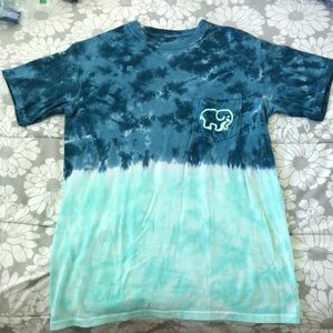 Small ivory ella tie dye tee